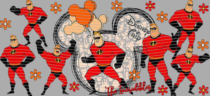 16oz Disney style-D-1235